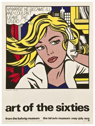 Roy Lichtenstein (1923-1997) Art of the Sixties: Roy Lichtenstein (1923-1997) Art of the SixtiesSilkscreen printed in colors, 1979, on wove paper, with full margins, in good condition apart from a few minor abrassions and punctures