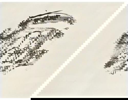 Larry Rivers (1923-2002) Webster: Larry Rivers (1923-2002) WebsterLithograph, 1961, signed in pencil, numbered 7/50, on wove paper, with full margins, in good condition445 x 575 mm (17 1/2 x 22 3/4 in)