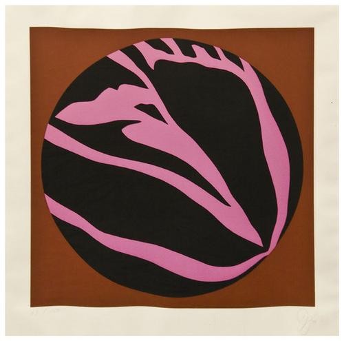 Jack Youngerman (b. 1926) Untitled: Jack Youngerman (b. 1926) UntitledSilkscreen printed in colors, 1974, signed in pencil, numbered 63/150, with the Atelier Laage blindstamp, on wove paper, with full margins, in good condition