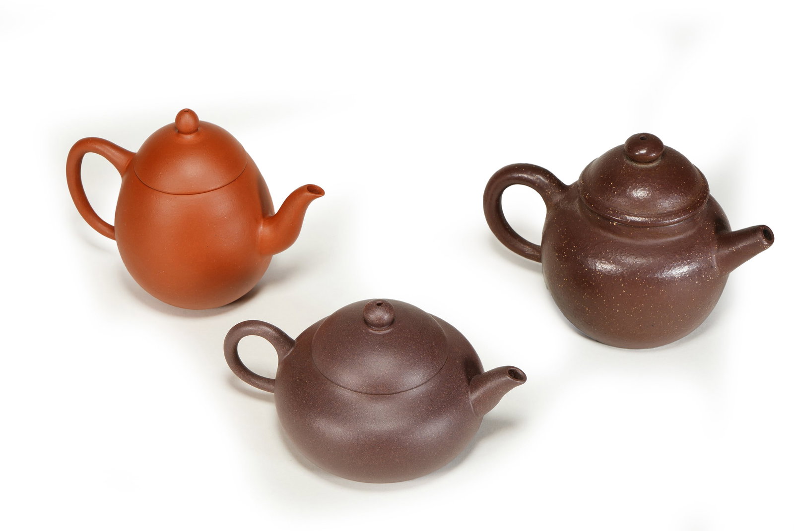 Three Yixing Glaze Teapots (1 of 12)