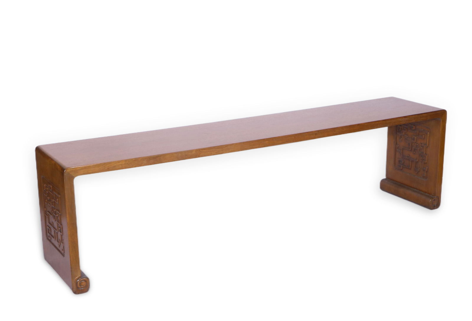 Qing Dynasty Huanghuali Scroll-Form Console Table (1 of 3)