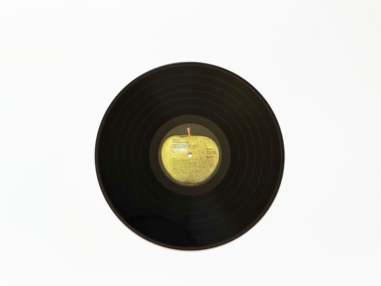 THE BEATLES FULLY SIGNED "HELP!" LP - 7