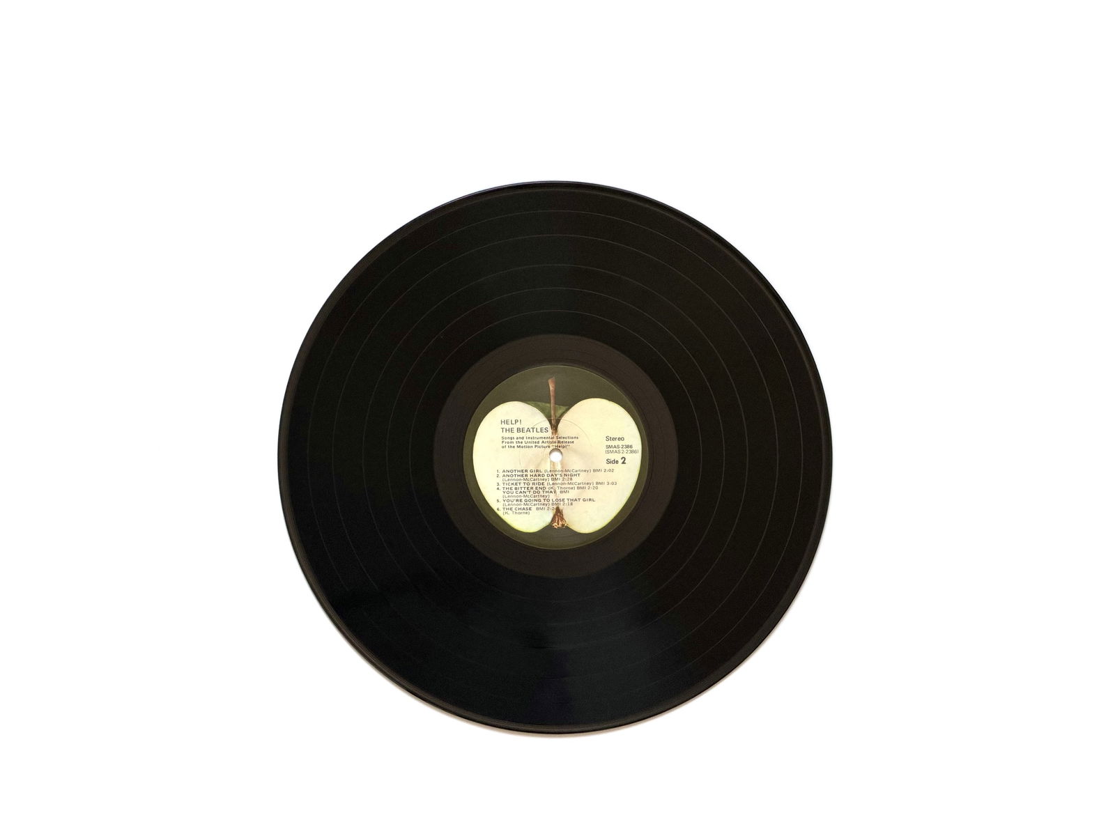 THE BEATLES FULLY SIGNED "HELP!" LP - 8