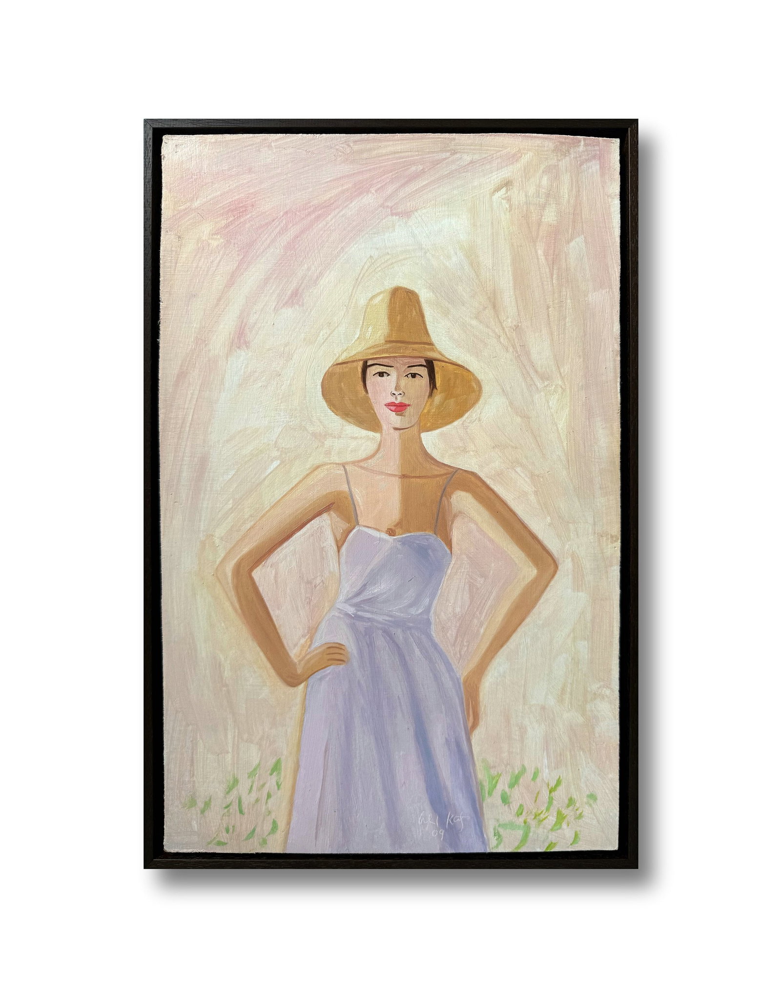 ALEX KATZ (B. 1927), OIL ON MASONITE (1 of 5)