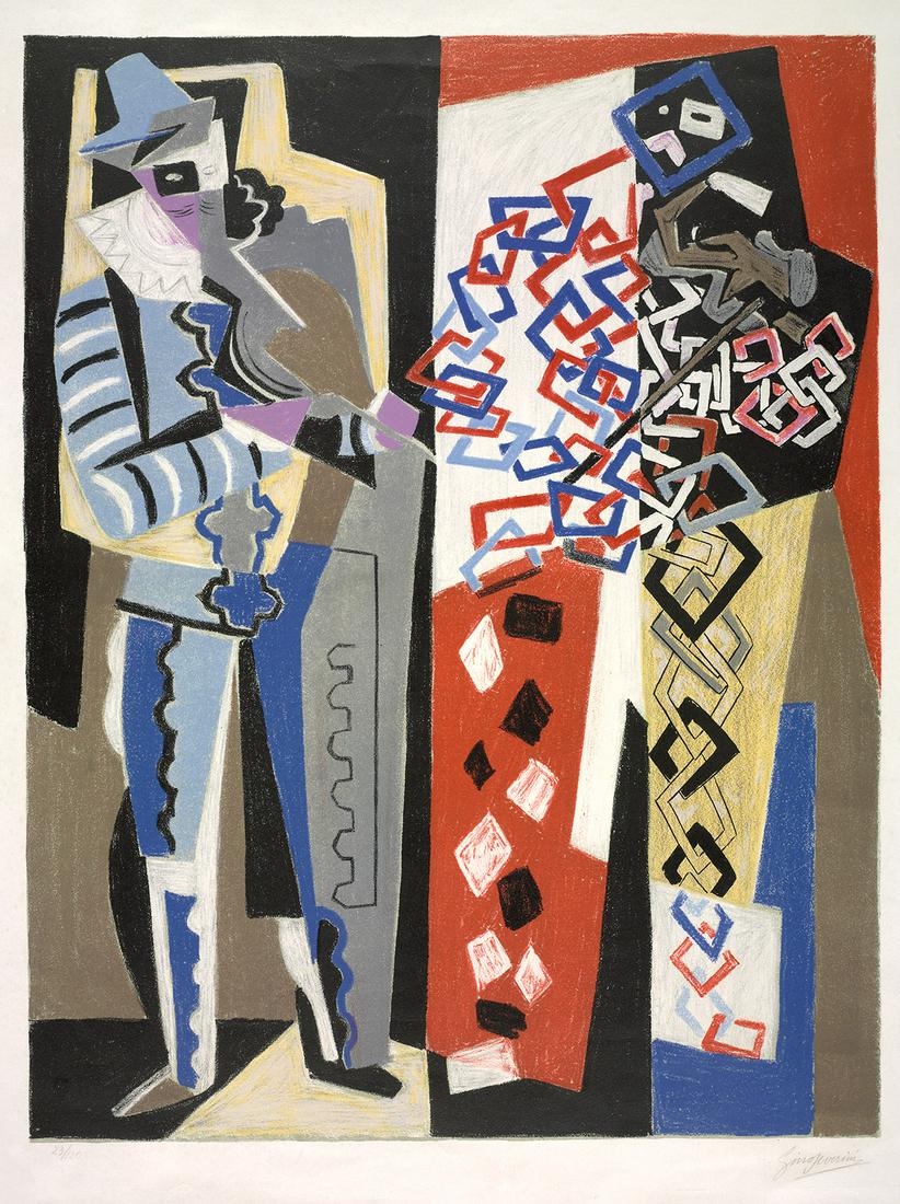 GINO SEVERINI, Arlecchino e Pedrolino (1 of 1)