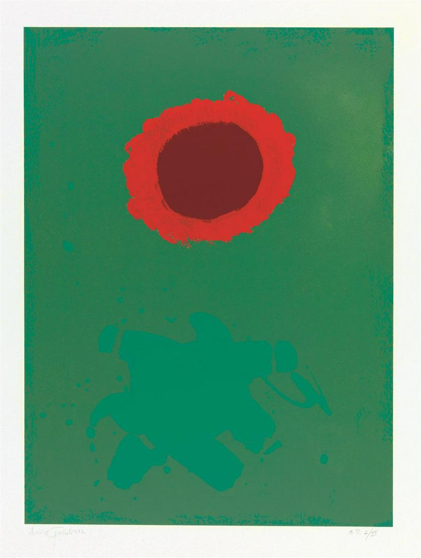 ADOLPH GOTTLIEB, Chrome Green (1 of 1)