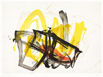 CLEVE GRAY, Untitled: Color aquatint on white wove Fabriano paper. Artist's proof, aside from the edition of 35. Signed and inscribed "artist's proof" in pencil, lower margin. Date: 1981 Dimensions: 540x752 mm; 21 1/4x29 5