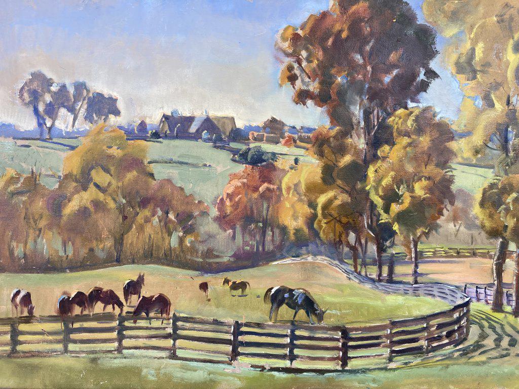 Overbrook in Fall oil on canvas, 18x24 unframed (1 of 1)