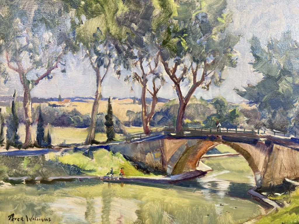 Water Under the Bridge oil on canvas, 14x18 (1 of 1)