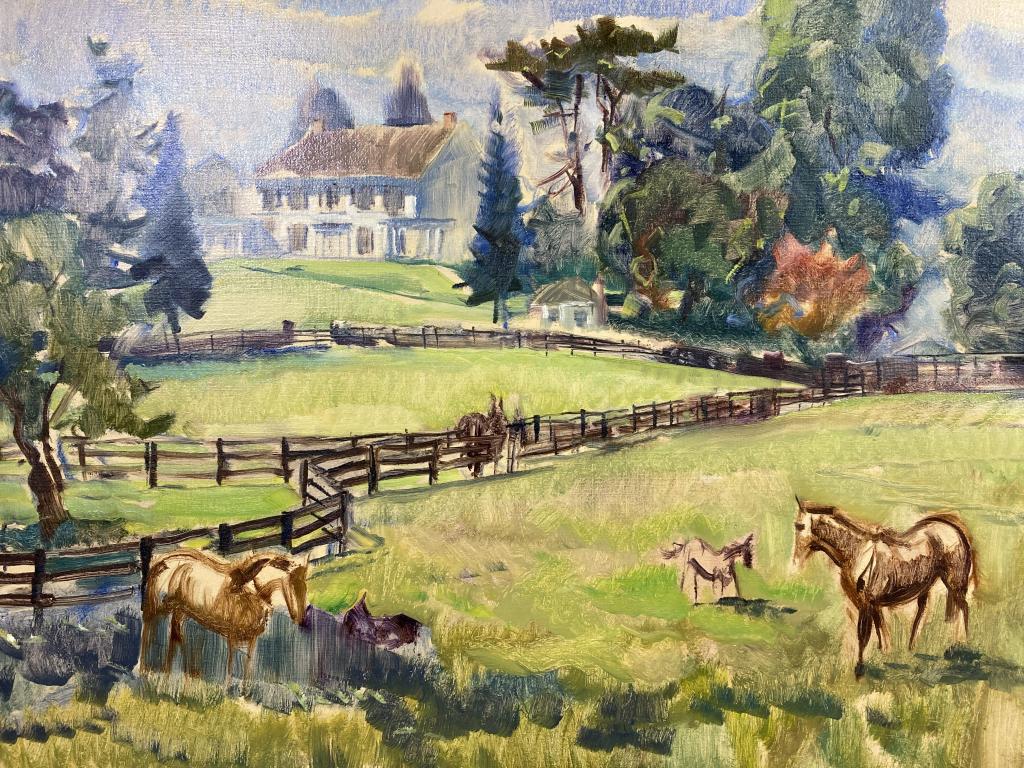 Kentucky Farm Scene oil on canvas, 18x24 (1 of 1)