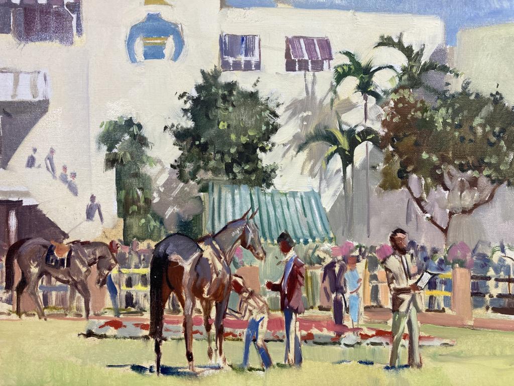 The Old Gulf Stream Park oil on canvas, 14x18 (1 of 1)