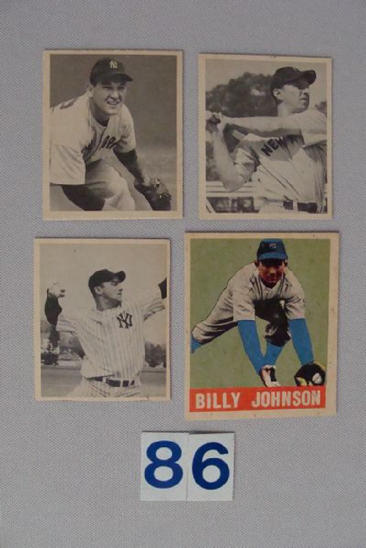 (3) 1948 BOWMAN (N.Y. YANKEES):  #14 ALLIE (1 of 2)
