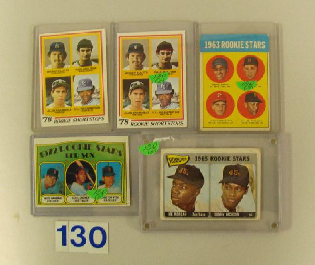 TOPPS BASEBALL ROOKIE CARDS: (1 of 2)