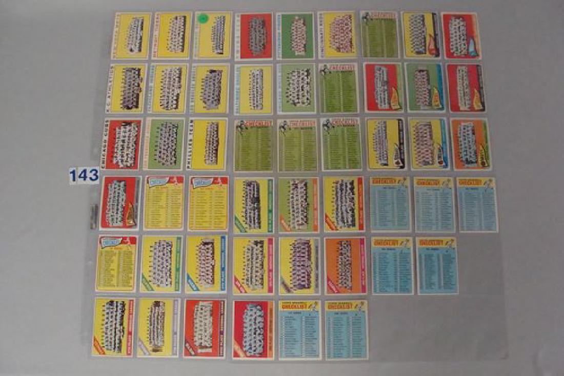 ASSTD. TOPPS BASEBALL TEAM CARDS & C-LIST (1 of 4)