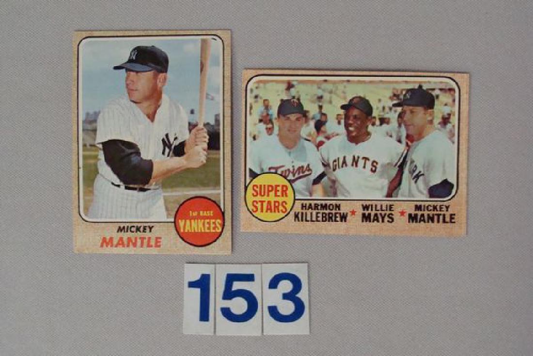 1968 TOPPS #280 MICKEY MANTLE (1 of 2)