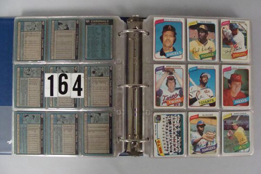 1980 TOPPS BASEBALL CARD SET IN ALBUM (1 of 2)