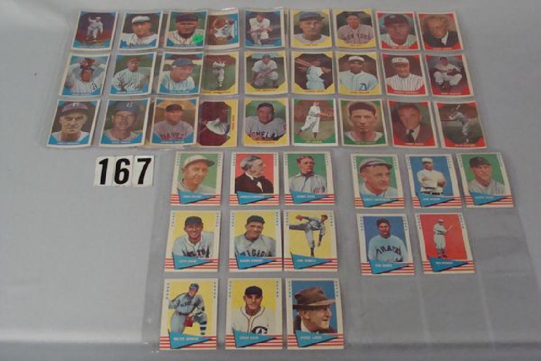 (37 DIFF) 1960 FLEER BASEBALL GREATS CARDS: (1 of 4)