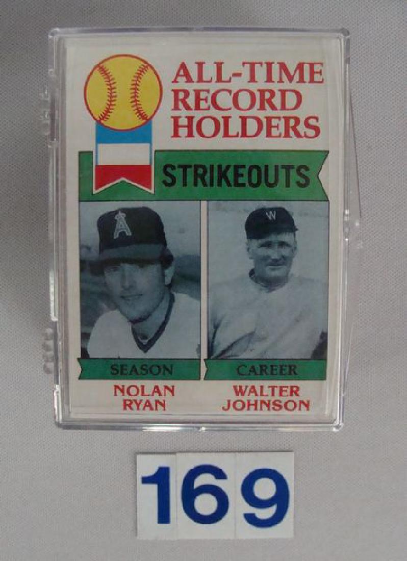 (100) 1979 TOPPS #417 N. RYAN/W. JOHNSON (1 of 3)