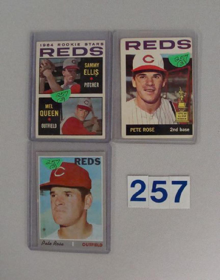 1964 TOPPS: #125 PETE ROSE, LIGHT WRINKLES (1 of 2)