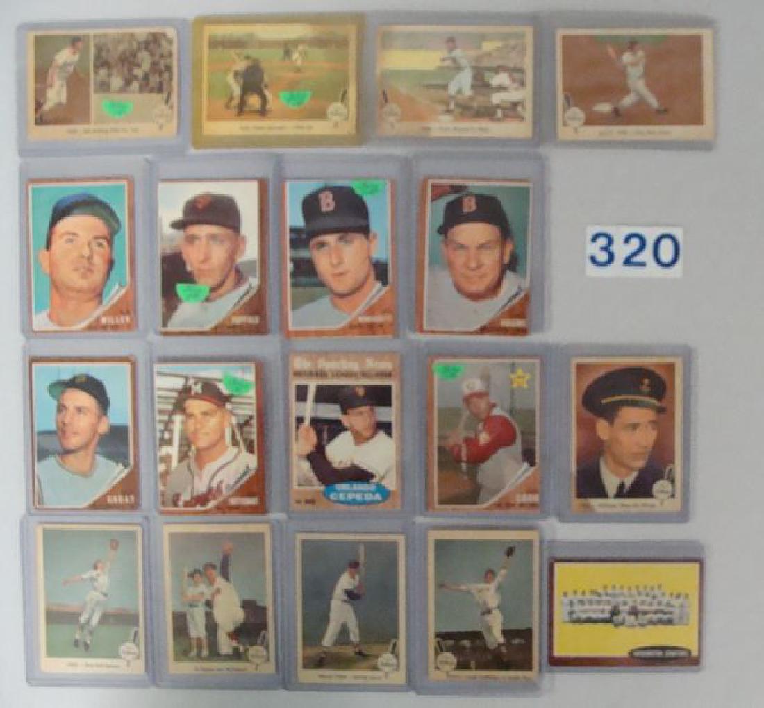 (9) 1959 FLEER TED WILLIAMS BASEBALL CARDS (1 of 2)