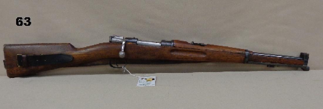 SWEDISH MAUSER MODEL-1916 CARBINE BOLT: ACTION RIFLE, SN 86279 - SOME RUST - GOOD CONDITION