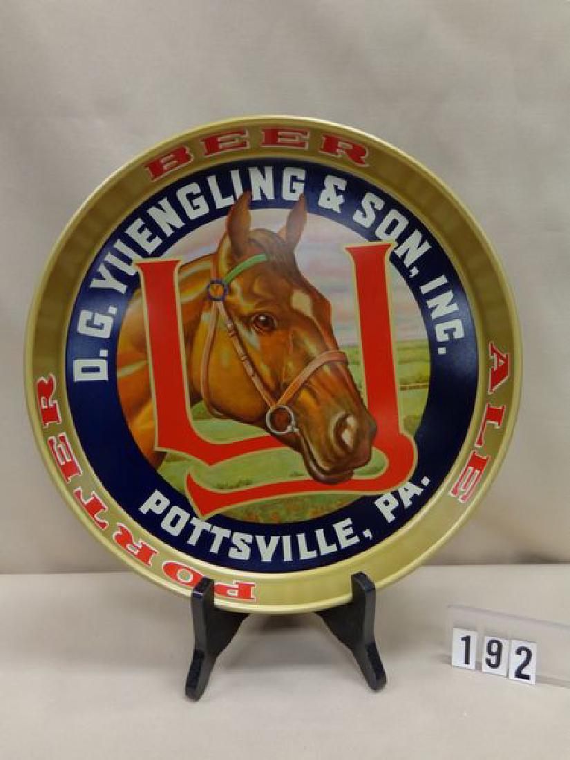 BEER TRAY: D.G. YUENGLING & SON, POTTSTOWN,PA, (1 of 1)