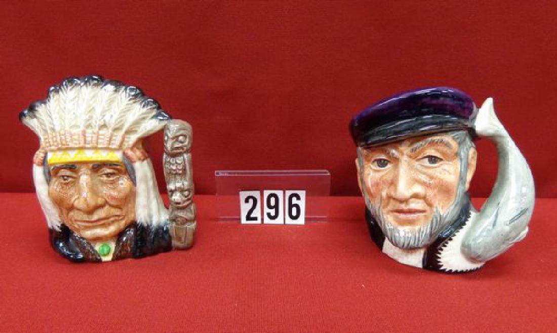 ROYAL DOULTON TOBY MUG 'NORTH AMERICAN INDIAN' #D6614 & (1 of 1)
