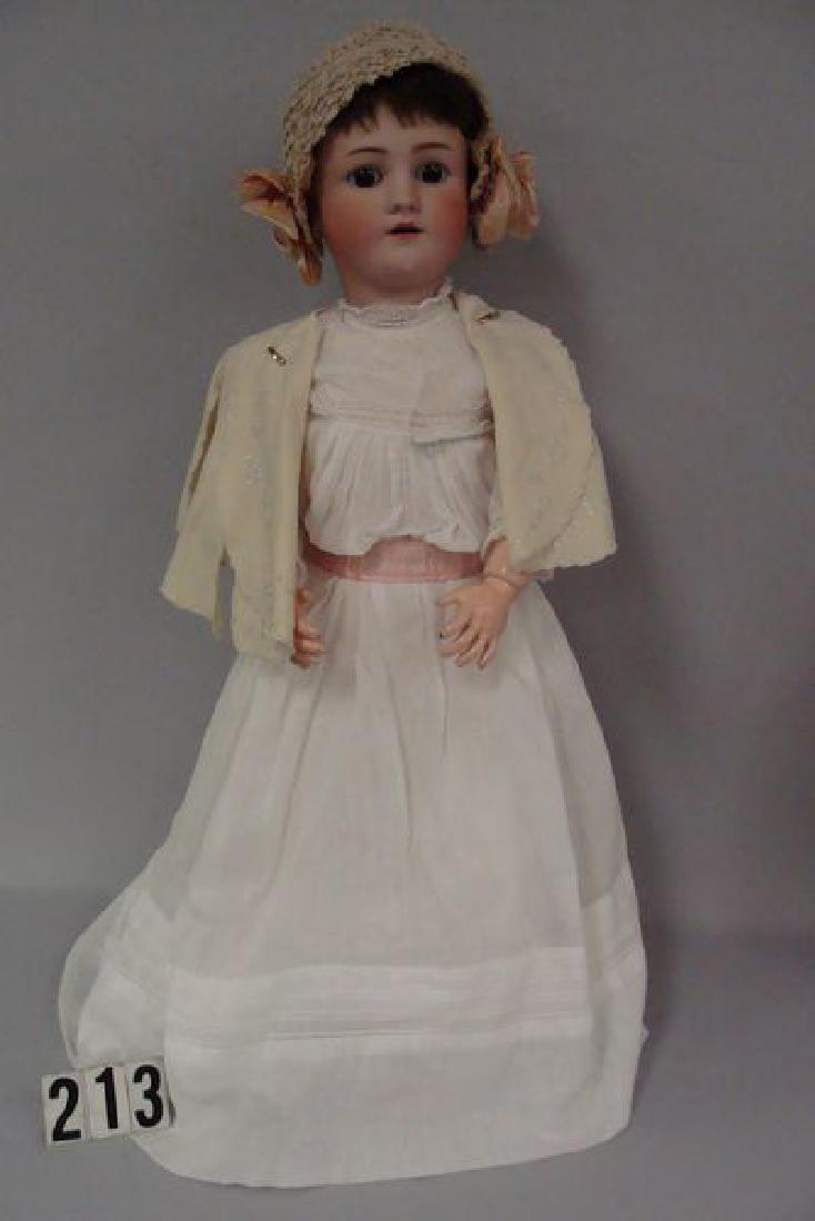 31 IN. ANTIQUE GERMAN BISQUE SOCKET HEAD (1 of 4)