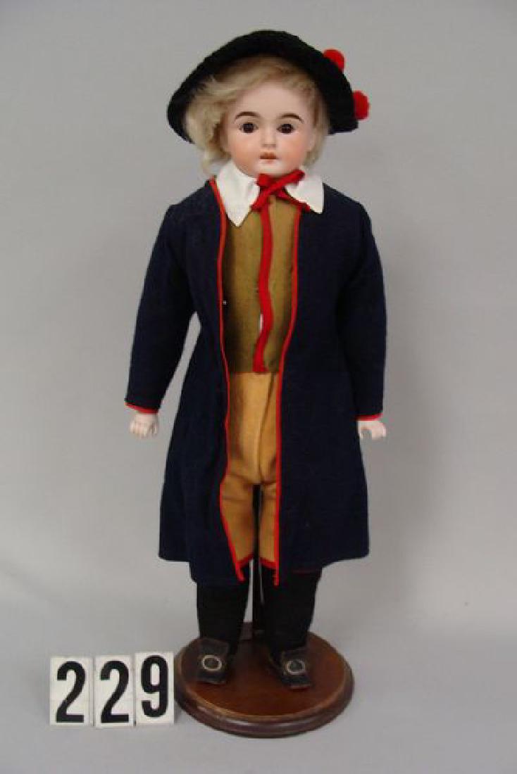 17 IN. ANTIQUE GERMAN BISQUE SHOULDER (1 of 3)