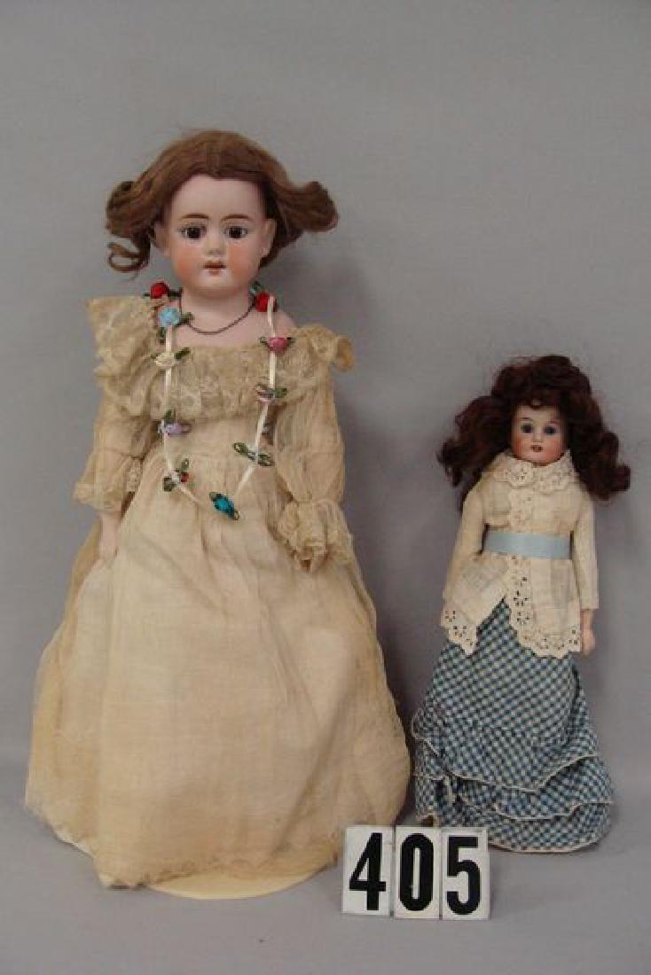 (2 PCS) GERMAN BISQUE SHOULDER HEAD (1 of 5)