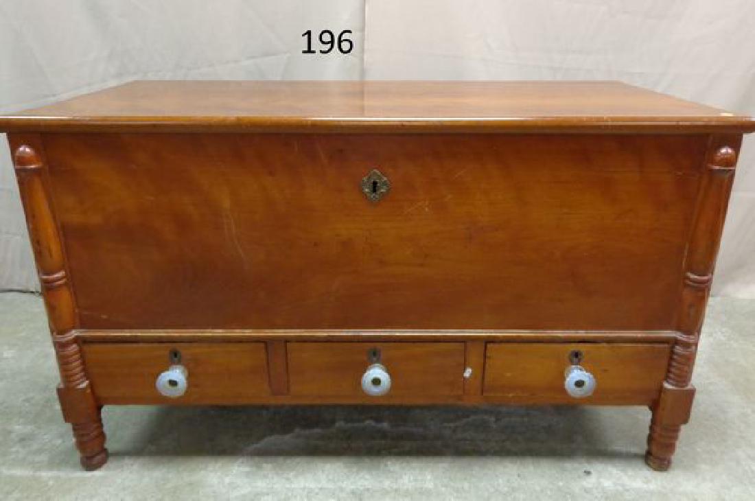 ANTIQUE CHERRY THREE DRAWER BLANKET (1 of 5)