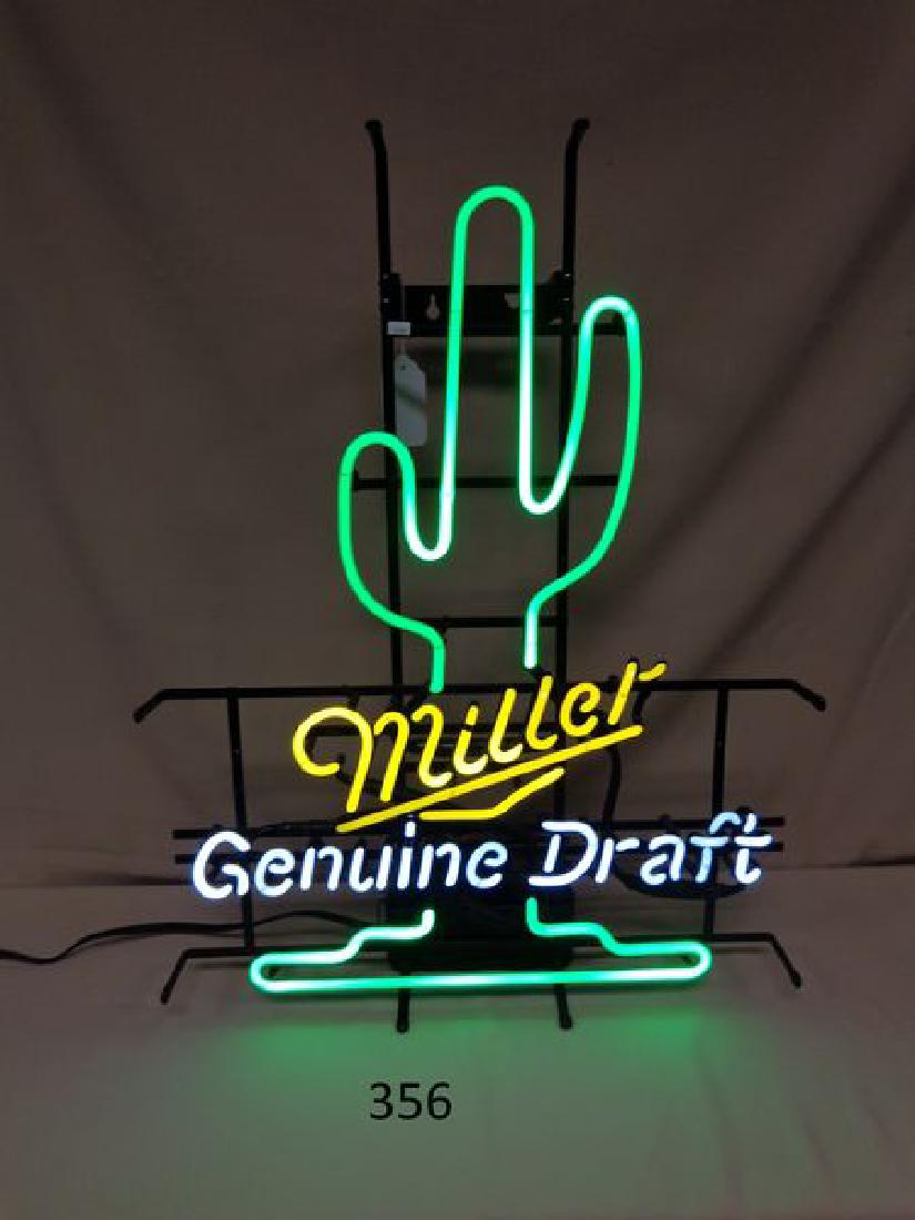 NEON LIGHT: MILLER GENUINE DRAFT (1 of 1)