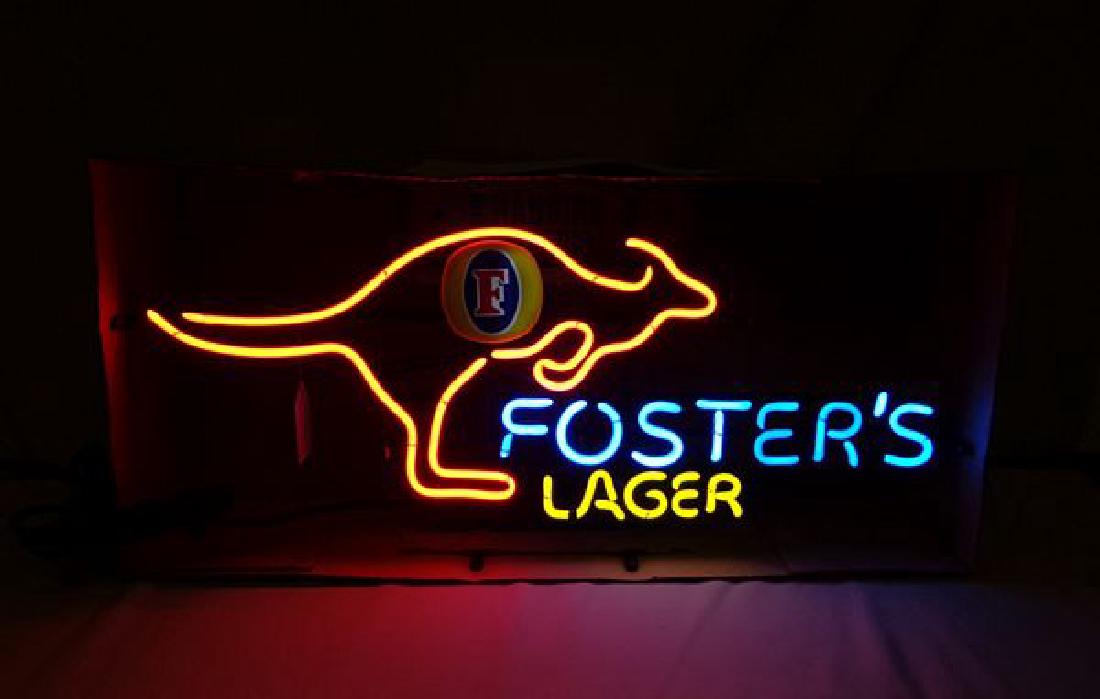 NEON LIGHT: FOSTER'S LAGER (1 of 1)