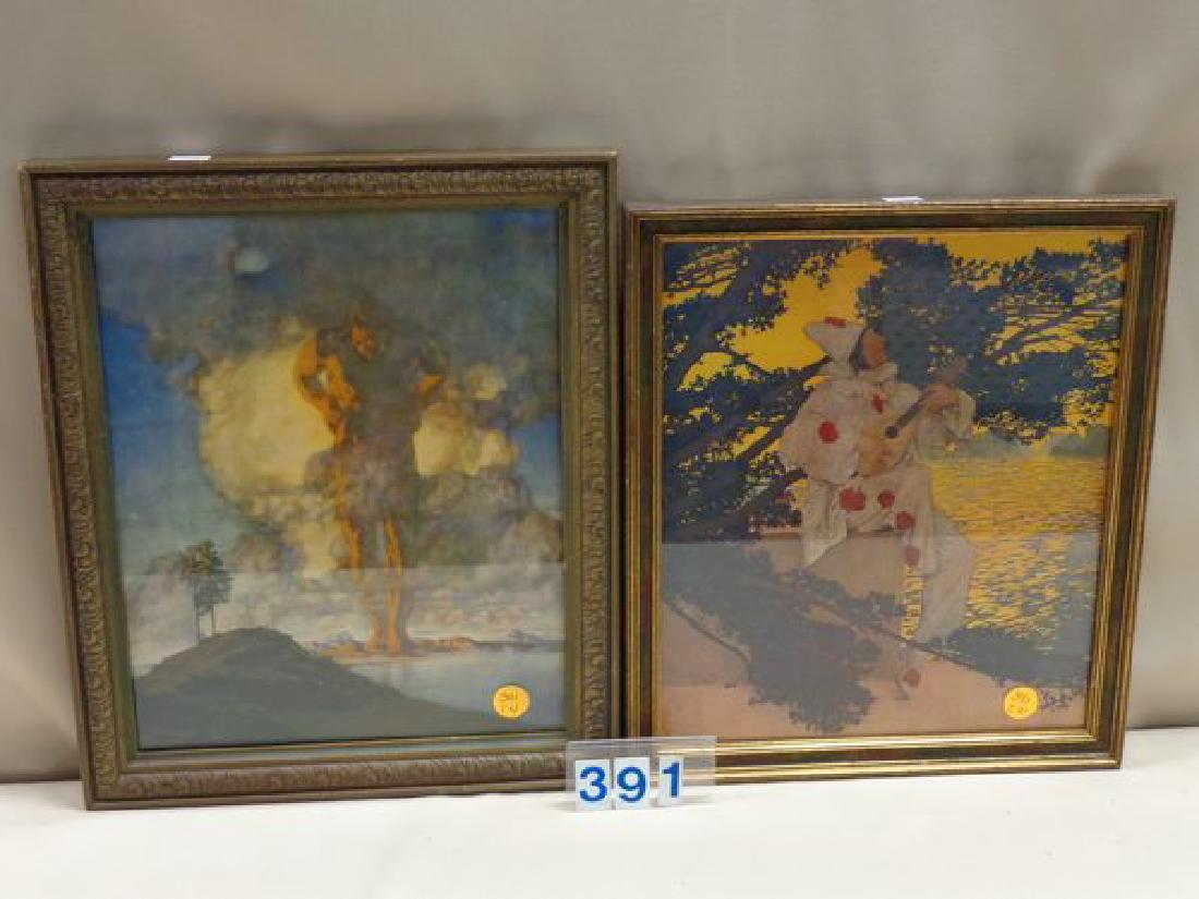 MAXFIELD PARRISH PRINT, 9 1/2 IN. X 11 1/2 IN. (1 of 5)