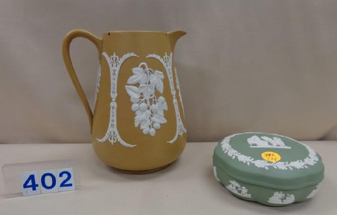 JASPERWARE PITCHER - 7 1/4 IN. H, (1 of 1)