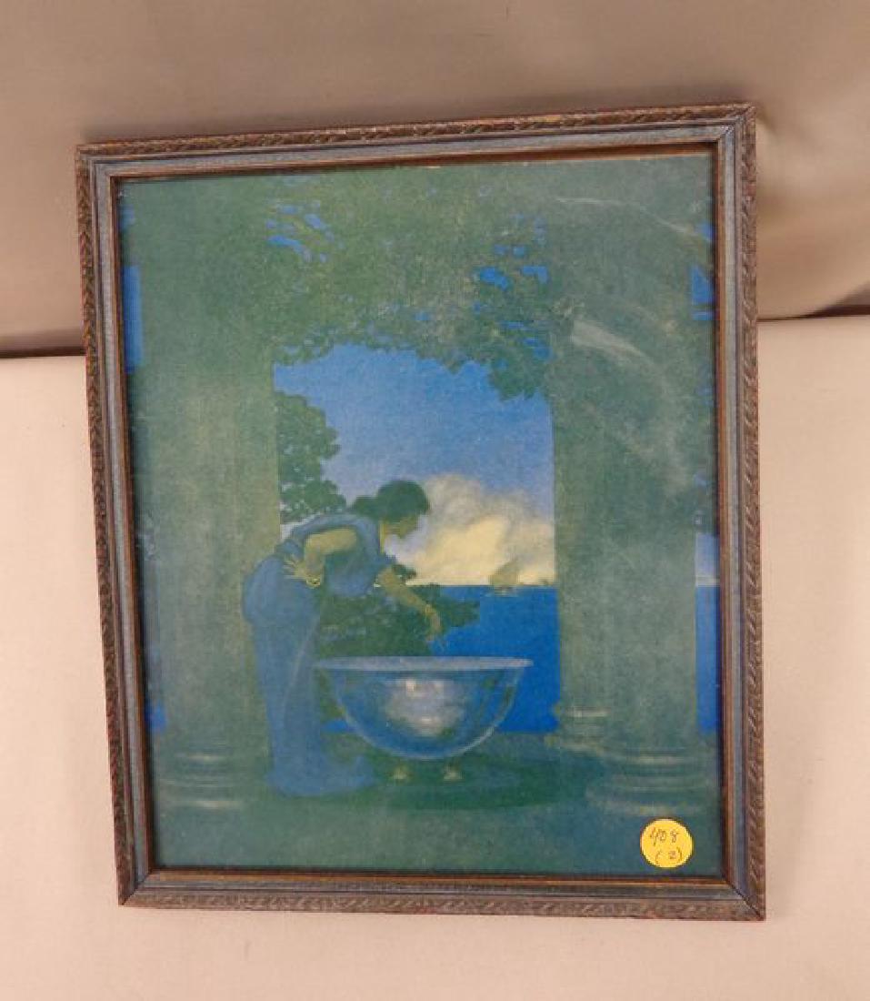 MAXFIELD PARRISH PRINT - 9 IN. X 11IN., (1 of 2)