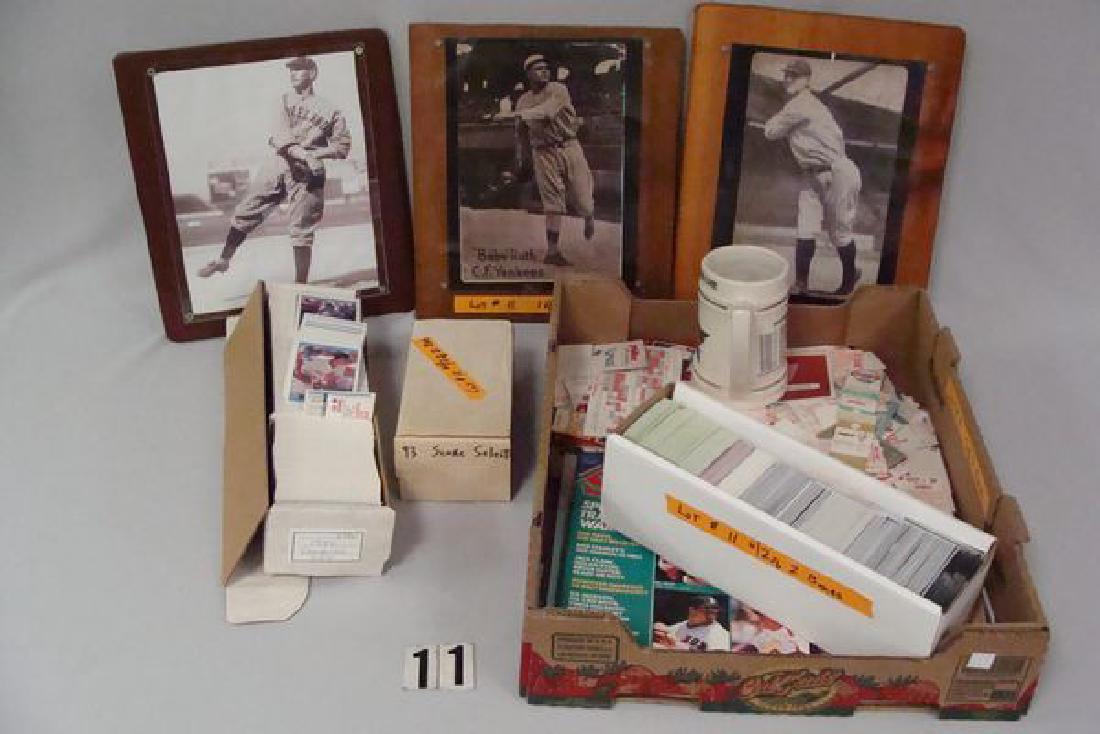 (2) BASEBALL GRAB BOXES: LOT INCLUDES PHILLIES TICKET (1 of 3)