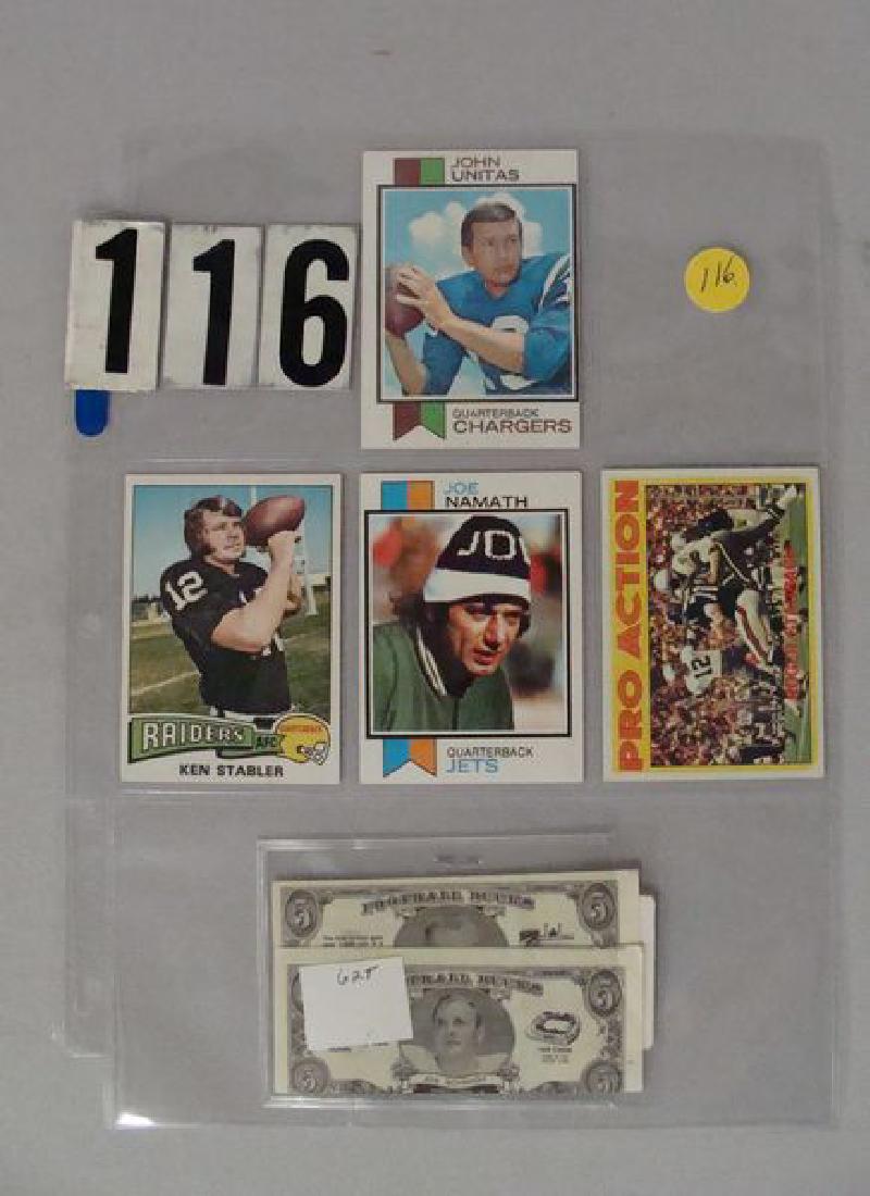 TOPPS FOOTBALL: (2) 1962 FOOTBALL BUCKS JOHN CROW & JOE (1 of 2)