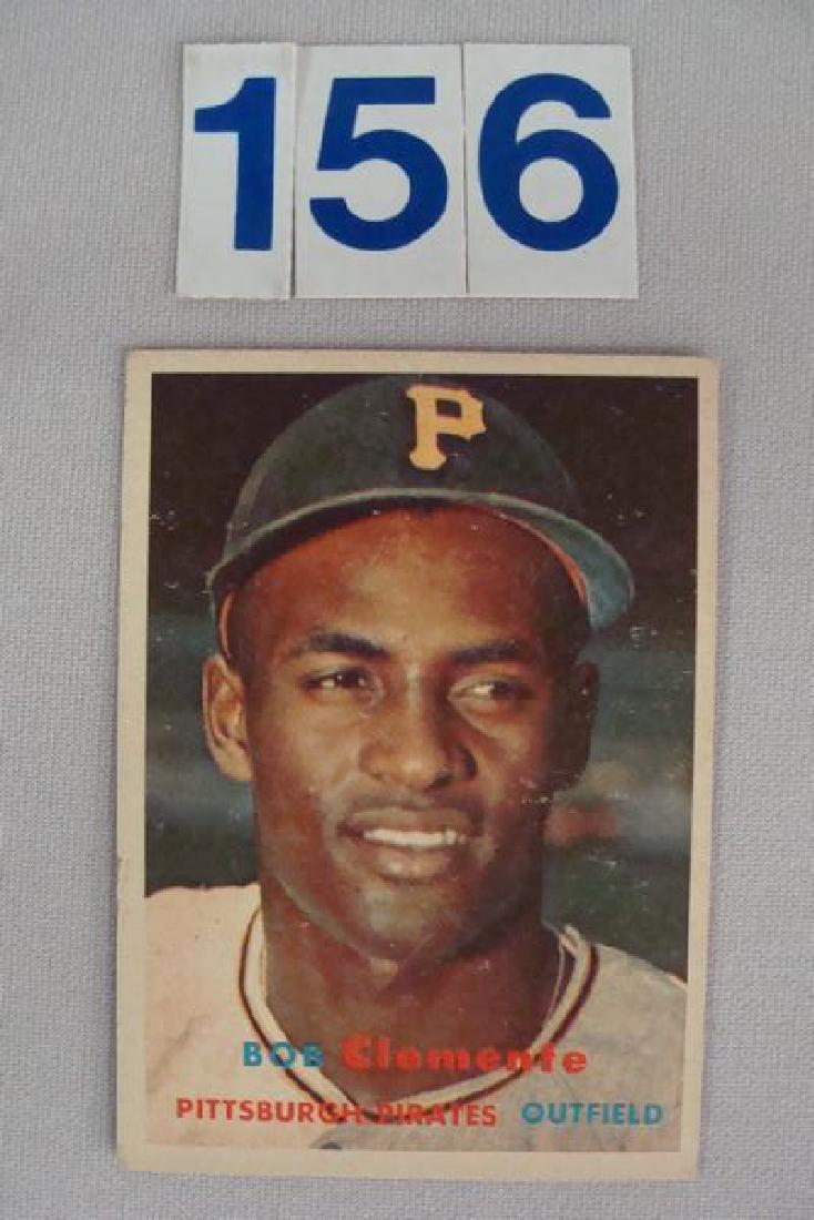 1957 TOPPS #76 BOB CLEMENTE- EX (1 of 2)