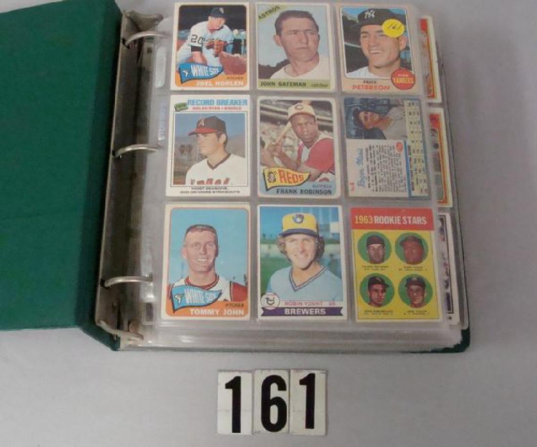 ALBUM WITH MOSTLY 1960'S & 1970'S BASEBALL CARDS PLUS (1 of 6)