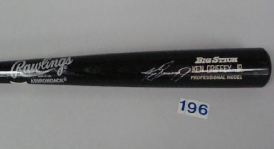 KEN GRIFFEY JR. AUTOGRAPHED RAWLINGS BIG STICK BLACK (1 of 3)