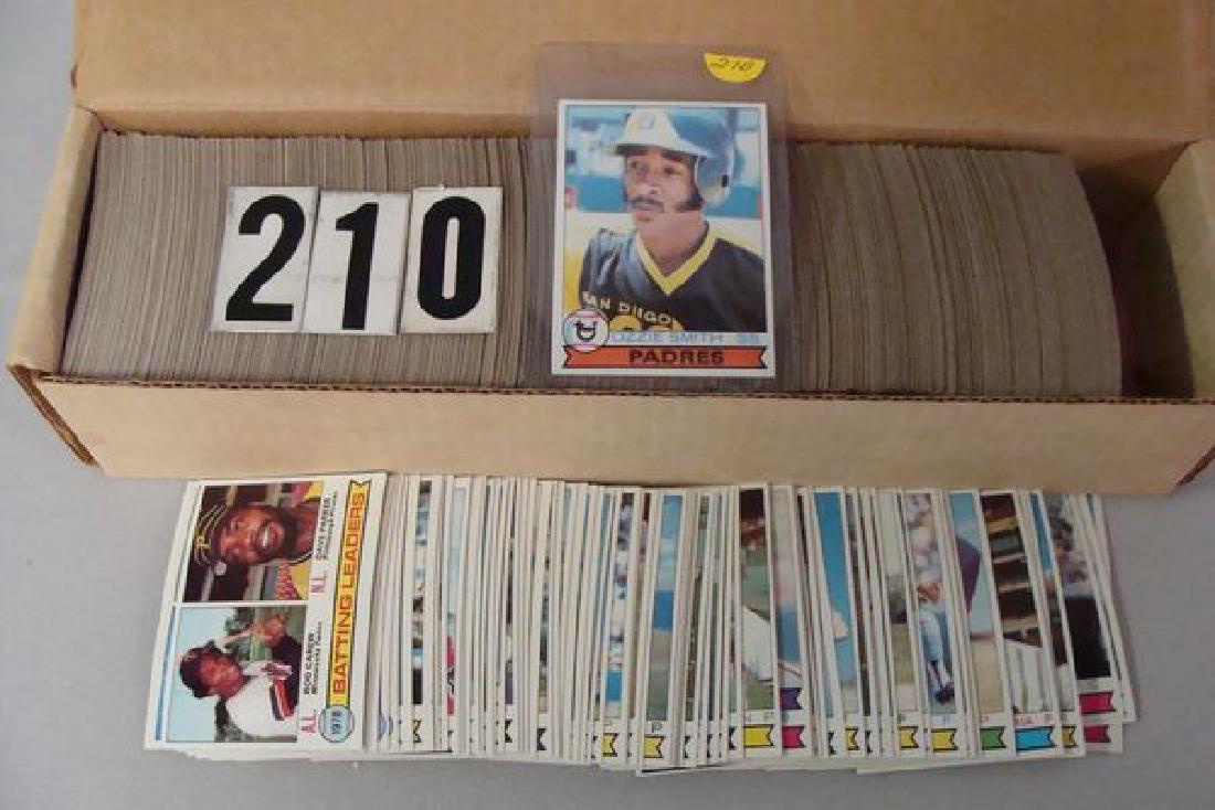 1979 TOPPS BASEBALL CARD SET, #116 OZZIE SMITH (R) IS (1 of 3)