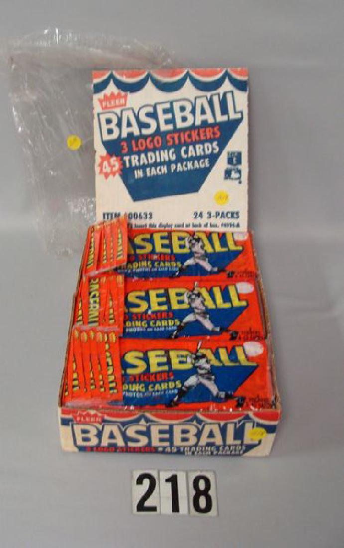 1983 FLEER BASEBALL FACTORY BOX WITH ORIGINAL (24) (1 of 8)