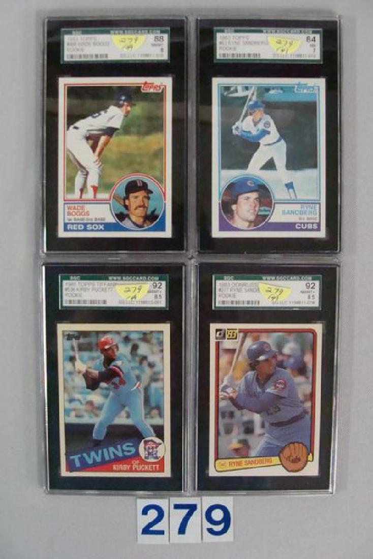 (4) SGC GRADED BASEBALL CARDS: 1983 DONRUSS #277 R. (1 of 1)