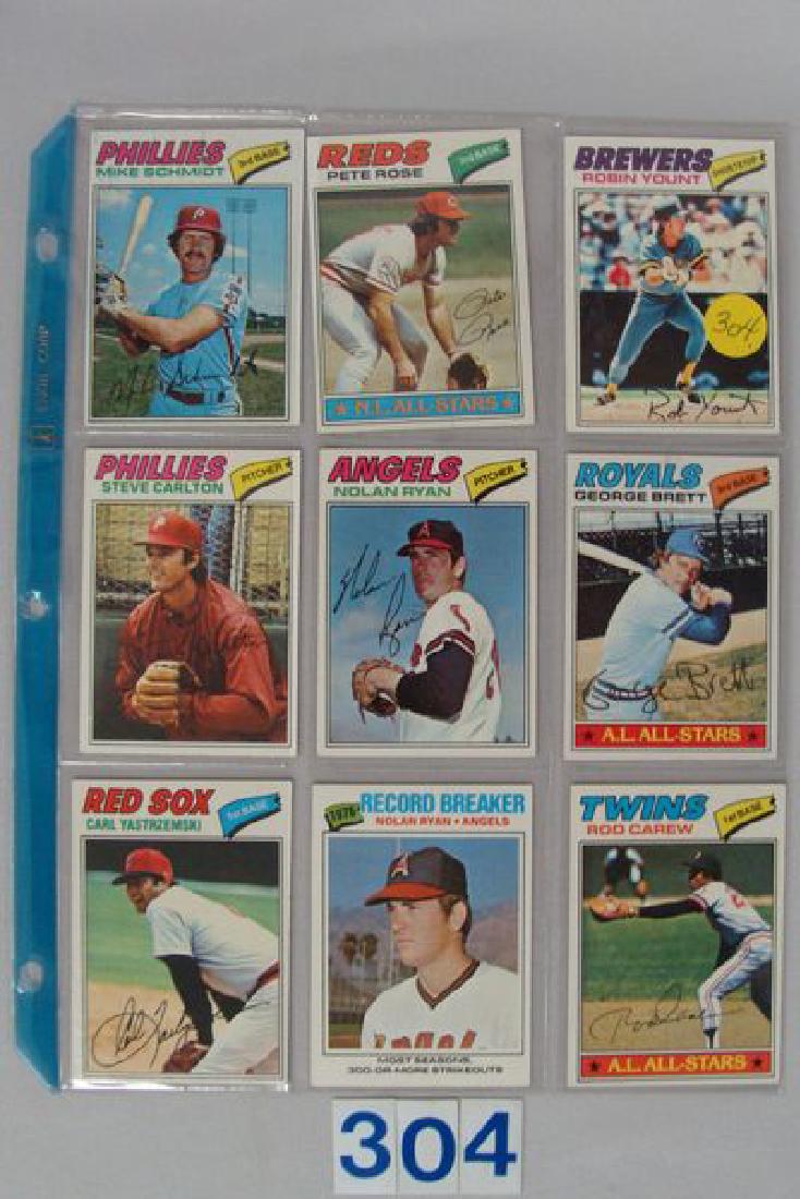 (33 DIFFERENT) 1977 TOPPS BASEBALL CARDS-MOST ARE (1 of 6)
