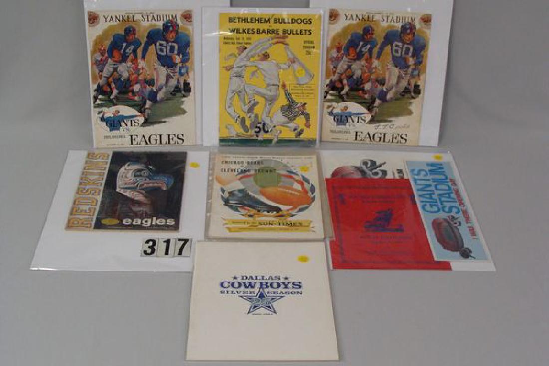 FOOTBALL PROGRAM LOT: BETHLEHEM BULLDOGS VS (1 of 4)