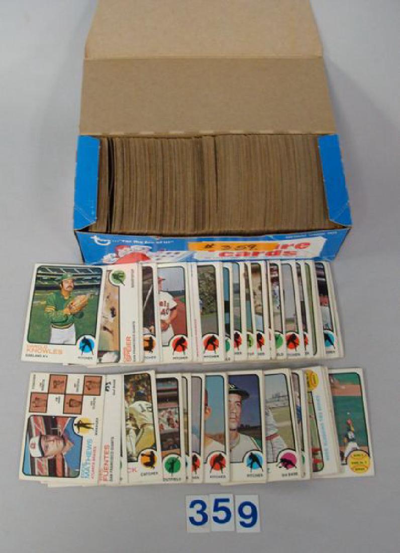 APPROX. (400) 1973 TOPPS BASEBALL CARDS, MIXED (1 of 2)