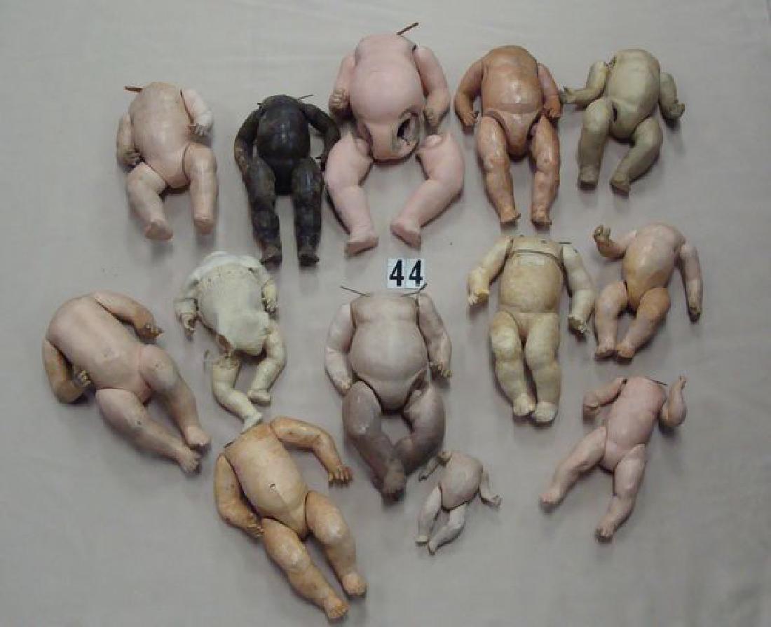 LARGE BOX OF ASSORTED SIZE COMPO BABY BODIES & PARTS - (1 of 7)