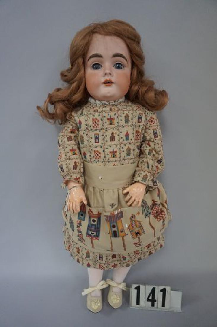 KESTNER 21 INCH BISQUE HEAD CHILD #164 WITH SLEEP EYES, (1 of 3)