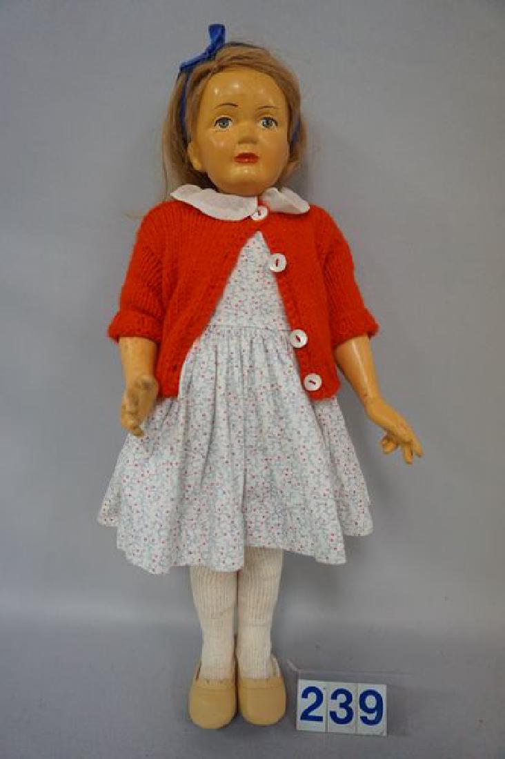 15 INCH DEWEES COCHAN STYLE LATEX DOLL (1940'S) JOINTED (1 of 4)